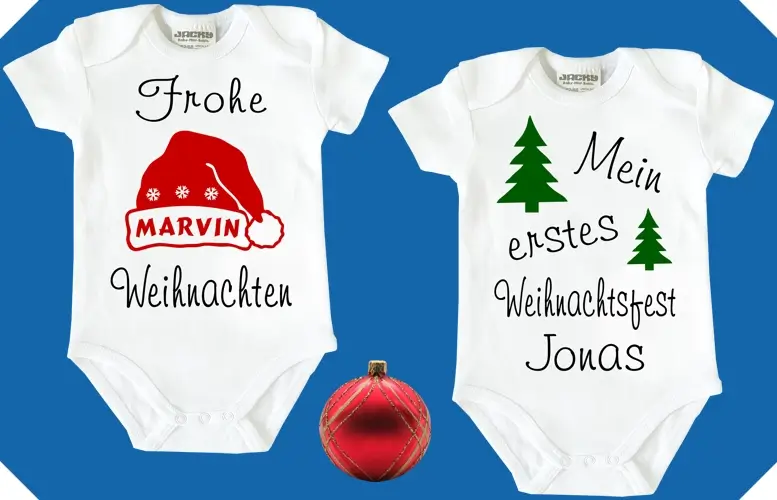 Baby-Body für Weihnachten
