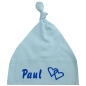 Preview: Babymütze mit Grafik und Wunschname