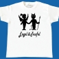 Preview: Kinder T-Shirt Engel & Teufel