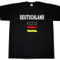Preview: Herren T-Shirt - Germany - Deutschland - Streifen