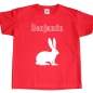 Preview: Kinder TShirt mit Hase bedruckt