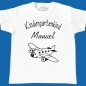 Preview: Kita T-Shirt mit Flugzeug