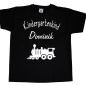 Preview: Kinder T-Shirt mit Lokomotive