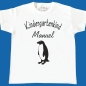Preview: Kinder T-Shirt Kindergarten mit Pinguin