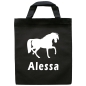 Preview: Kindertasche bedruckt mit Pferd