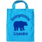 Preview: Stofftasche bedruckt mit Braunbär