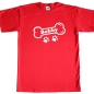 Preview: Herren T-Shirt - Hundeknochen mit Wunschname