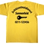 Preview: T-Shirt mit Werbedruck - Schlüsseldienst