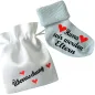 Preview: Babysocken mit Druck Wir werden Eltern