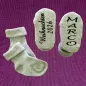 Preview: Babysocken Weihnachten personalisierbar