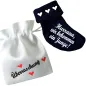 Preview: Babysocken mit Druck - Bekommen ein Junge