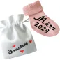 Preview: Babysocken mit Druck Monat