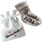 Preview: Babysocken mit Druck Schwanger