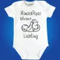 Preview: Baby-Body mit Aufdruck Omas und Opas kleiner Liebling
