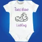 Preview: Baby-Body mit Aufdruck Omas kleiner Liebling