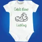 Preview: Baby-Body mit Aufdruck Onkels kleiner Liebling