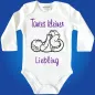 Preview: Baby-Body mit Aufdruck Tantes kleiner Liebling