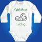 Preview: Baby-Body mit Aufdruck Onkels kleiner Liebling