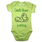 Preview: Baby-Body mit einem Baby Aufdruck
