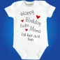 Preview: Baby‑Body „Happy Birthday liebe Mama – Ich hab dich lieb“
