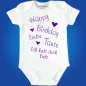 Preview: Babybody „Happy Birthday lieber Opa“ liebevoll gestaltet