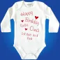 Preview: Baby-Body „Happy Birthday lieber Onkel“ in mehreren Farben