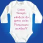 Preview: Baby-Body mit Aufdruck Taufpaten