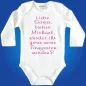Preview: Baby-Body Pateneltern Body liebevoll gestaltet