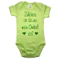Preview: Babybody mit wählbarer Familienperson und Spruch