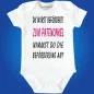 Preview: Babybody Taufpaten Frage humorvoll