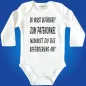 Preview: Baby-Body witziges Patenmotiv