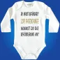 Preview: Baby-Body witziger Beförderungsspruch