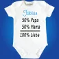 Preview: Baby‑Body mit witziger Mama‑Papa‑Formel