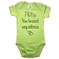 Preview: Babybody mit individuellem Namen und lustigem Text
