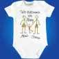 Preview: Babybody „Wir bekommen ein Baby“ mit witzigem Motiv
