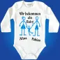Preview: Baby-Body mit Druck Familienzuwachs