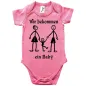 Preview: Baby-Body mit Druck Familienzuwachs