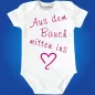 Preview: Baby-Body zur Geburt mit Herz