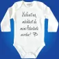 Preview: Babybody Pateneltern Body liebevoll gestaltet