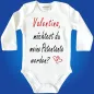 Preview: Babybody mit Aufdruck Patentante