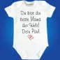 Preview: Baby‑Body „Du bist die beste Mama der Welt“