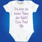Preview: Babybody „Du bist der beste Opa der Welt“