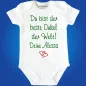 Preview: Babybody „Beste Uroma der Welt“ mit Wunschname