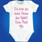 Preview: Babybody „Beste Oma der Welt“ personalisiert