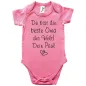 Preview: Babybody „Beste Oma der Welt“ Geschenkidee