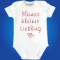 Preview: Babybody „Onkels kleiner Liebling“ mit Herz Symbol