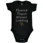 Preview: Baby‑Body „Papas kleiner Liebling“ mit Doppelherz