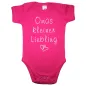 Preview: Babybody „Opas kleiner Liebling“ mit Doppelherz Grafik