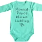 Preview: Babybody „… kleiner Liebling“ wählbare Person