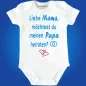Preview: Babybody romantischer Antrag Mama oder Papa